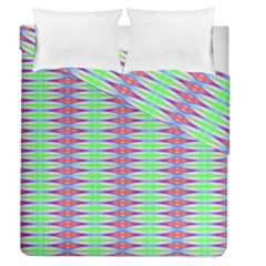 Electro Stripe Duvet Cover Double Side (queen Size) by Thespacecampers