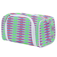 Electro Stripe Toiletries Pouch by Thespacecampers