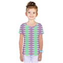 Electro Stripe Kids  One Piece Tee View1