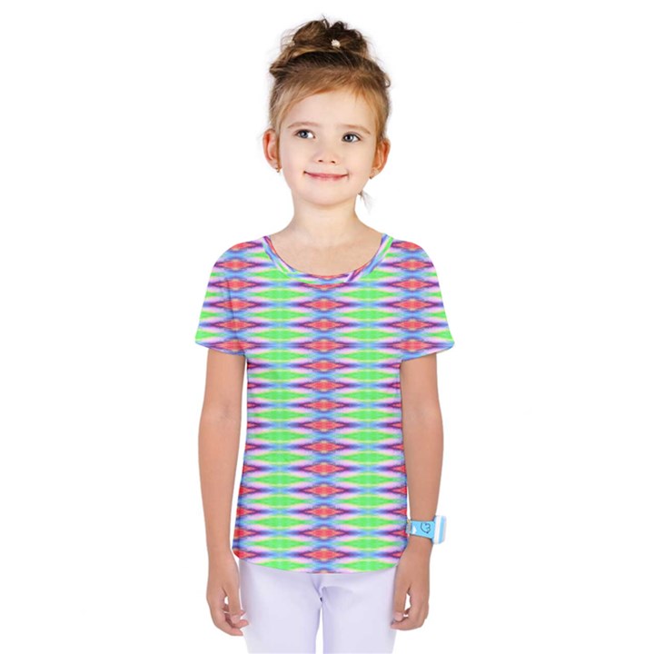 Electro Stripe Kids  One Piece Tee