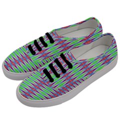 Electro Stripe Men s Classic Low Top Sneakers by Thespacecampers