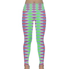 Electro Stripe Lightweight Velour Classic Yoga Leggings