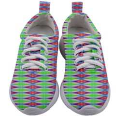 Electro Stripe Kids Athletic Shoes by Thespacecampers