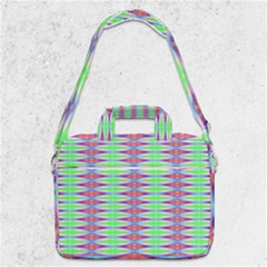 Electro Stripe Macbook Pro Shoulder Laptop Bag  by Thespacecampers