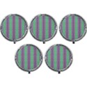 Electro Stripe Mini Round Pill Box (Pack of 5) View1