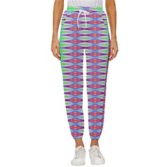 Electro Stripe Cropped Drawstring Pants