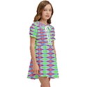 Electro Stripe Kids  Sweet Collar Dress View2