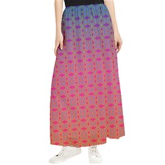 Energetic Flow Maxi Chiffon Skirt