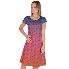 Energetic Flow Classic Short Sleeve Dress by Thespacecampers