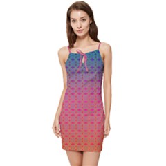 Energetic Flow Summer Tie Front Dress