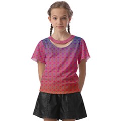 Energetic Flow Kids  Front Cut Tee by Thespacecampers