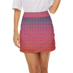 Energetic Flow Mini Front Wrap Skirt