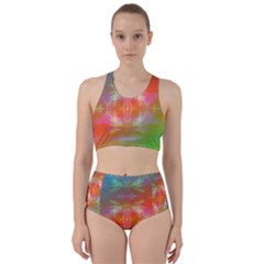 Faded Consciousness Racer Back Bikini Set by Thespacecampers