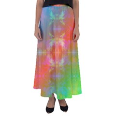 Faded Consciousness Flared Maxi Skirt by Thespacecampers