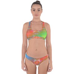 Faded Consciousness Cross Back Hipster Bikini Set by Thespacecampers