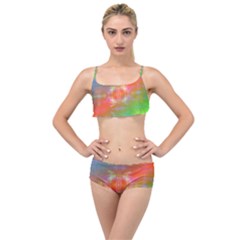 Faded Consciousness Layered Top Bikini Set by Thespacecampers