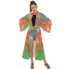 Faded Consciousness Maxi Kimono by Thespacecampers