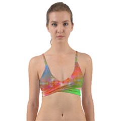 Faded Consciousness Wrap Around Bikini Top by Thespacecampers