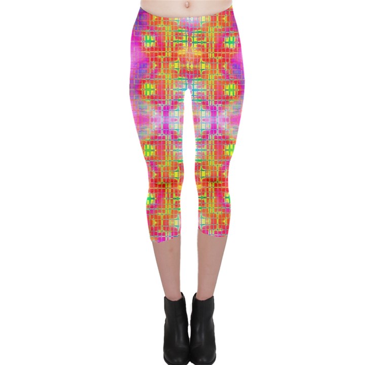 Fractaling Capri Leggings 