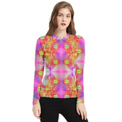 Fractaling Women s Long Sleeve Rash Guard