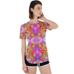 Fractaling Perpetual Short Sleeve T-shirt by Thespacecampers