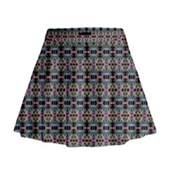 Geoshine Mini Flare Skirt by Thespacecampers