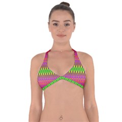 Groovy Godess Halter Neck Bikini Top by Thespacecampers