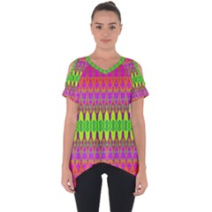 Groovy Godess Cut Out Side Drop Tee by Thespacecampers