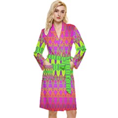 Groovy Godess Long Sleeve Velour Robe by Thespacecampers