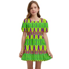 Groovy Godess Kids  Short Sleeve Dolly Dress by Thespacecampers