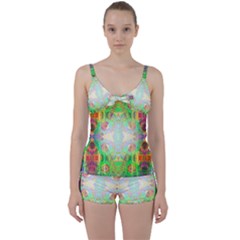 Art In Space Tie Front Two Piece Tankini by Thespacecampers