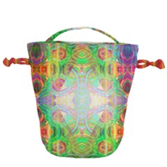 Art In Space Drawstring Bucket Bag