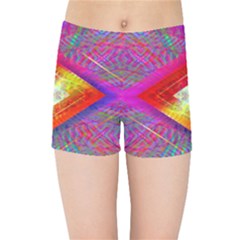 Diamond In The Rough Kids  Sports Shorts by Thespacecampers