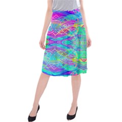 Experimental Dreams Midi Beach Skirt by Thespacecampers