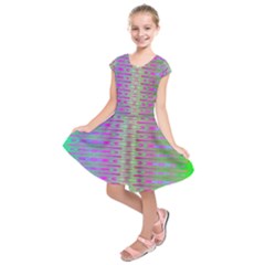 Glitch Machine Kids  Short Sleeve Dress by Thespacecampers