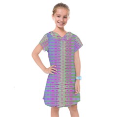 Glitch Machine Kids  Drop Waist Dress by Thespacecampers