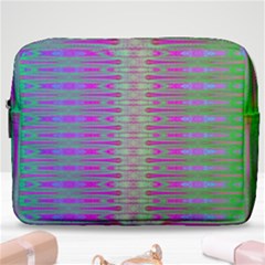 Glitch Machine Make Up Pouch (large) by Thespacecampers