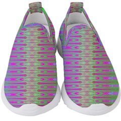 Glitch Machine Kids  Slip On Sneakers by Thespacecampers