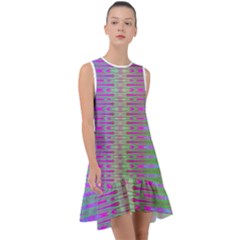 Glitch Machine Frill Swing Dress by Thespacecampers