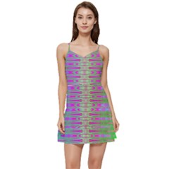 Glitch Machine Short Frill Dress