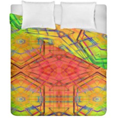 Hexafusion Duvet Cover Double Side (california King Size) by Thespacecampers