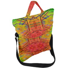 Hexafusion Fold Over Handle Tote Bag by Thespacecampers