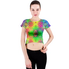 Higher Love Crew Neck Crop Top by Thespacecampers