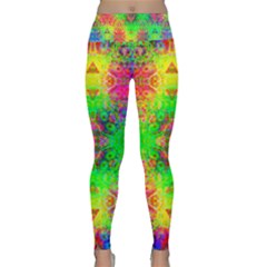 Higher Love Lightweight Velour Classic Yoga Leggings by Thespacecampers