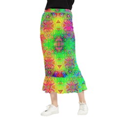 Higher Love Maxi Fishtail Chiffon Skirt by Thespacecampers