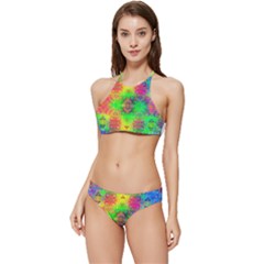 Higher Love Banded Triangle Bikini Set