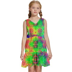 Higher Love Kids  Sleeveless Tiered Mini Dress