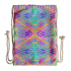 Hippie Dippie Drawstring Bag (large) by Thespacecampers