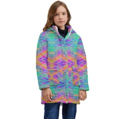 Hippie Dippie Kid s Hooded Longline Puffer Jacket by Thespacecampers