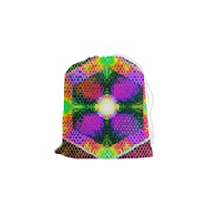 Honeycomb High Drawstring Pouch (small) by Thespacecampers